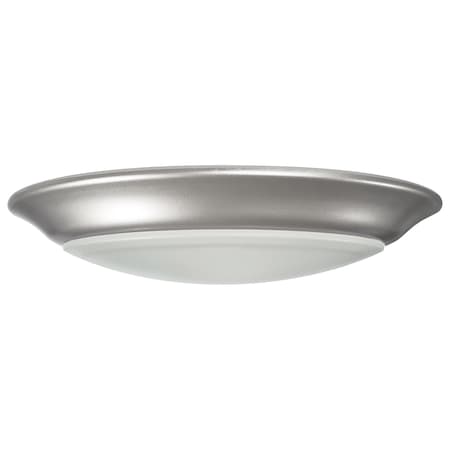 Nuvo 7-Inch LED Disk Light, 3000K, Brushed Nickel Finish, PK 6 62/1662
